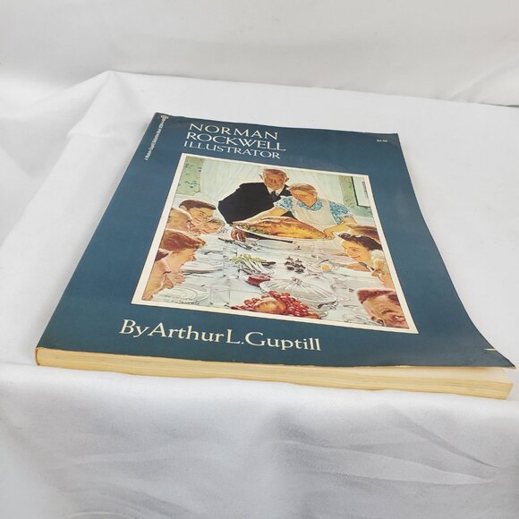 Vintage Normal Rockwell Illustrator By Arthur L. Guptill Paperback Book - Picture 2 of 5